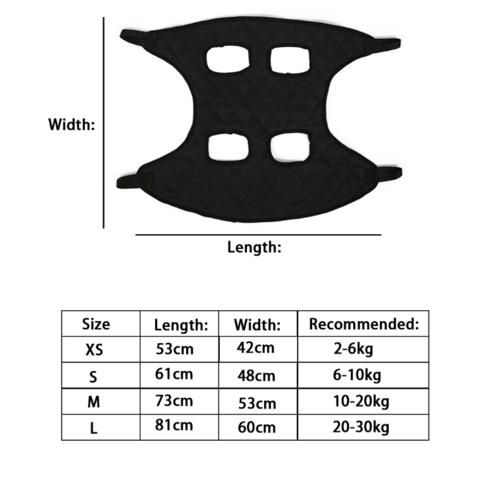 Dog/ Cat Grooming Restraint Bag with Hammock