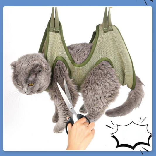 Dog/ Cat Grooming Restraint Bag with Hammock