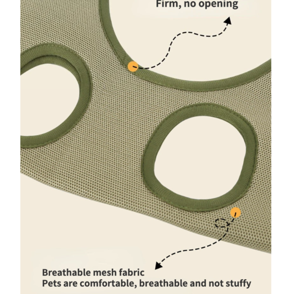 Dog/ Cat Grooming Restraint Bag with Hammock